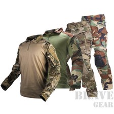 Emerson Combat Shirt  Pants Knee Pads Set Tactical BDU Uniform