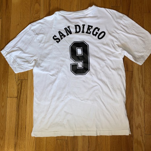 Valentino Beach Wear Italy Vintage Y2K San Diego 9 White T-Shirt M Pre-Owned - Picture 2 of 7