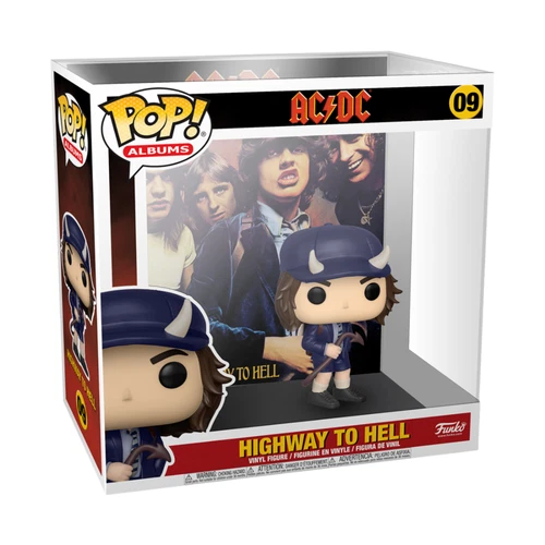 POP ALBUMS AC/DC HIGHWAY TO HELL ANGUS YOUNG 3.75" POP VINYL FIGURE FUNKO 09
