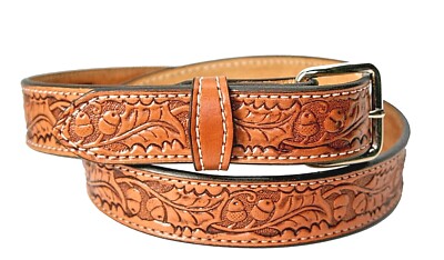 Mens Leather Belts Custom Handmade 1-1/2