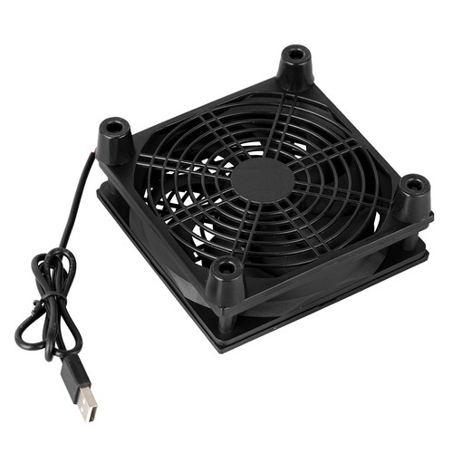 USB Cooler Stand 120mm Fan Table 1200RPM for Router Modem TV Box Game Console - 第 3/10 張圖片