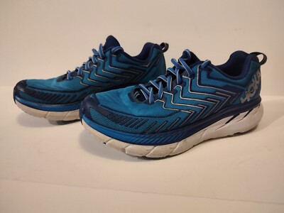 Size Men’s Hoka One Clifton Blue Running Shoes