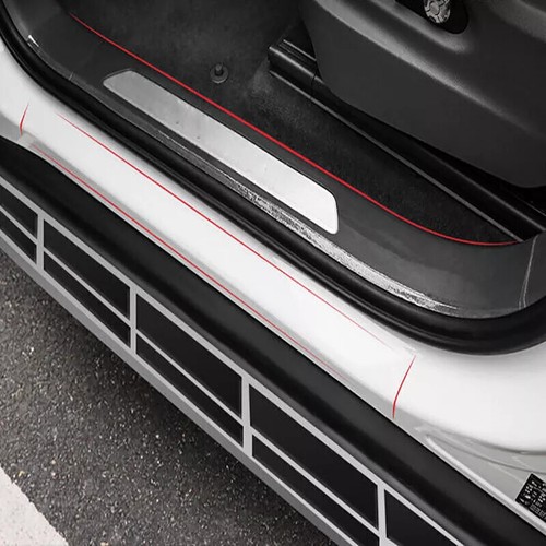 Car Doors Plate Sill Scuff Cover Anti Scratch Decal Sticker Protector for Toyota - Picture 7 of 13