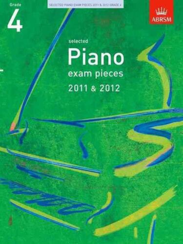 Selected Piano Exam Pieces 2011 & 2012, Grade 4 by ABRSM (English) Paperback Boo - Picture 1 of 1
