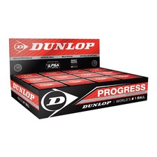 Image of Dunlop Progress Squash Balls - 1 dozen