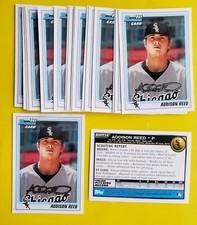 (18) 2010 Bowman Draft Prospects 1st Bowman #BDPP14 Addison Reed Lot - White Sox