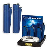 CLIPPER LARGE METAL DEEP BLUE + confezione regalo