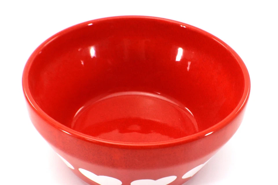 Waechtersbach Corazón CUENCO VEGETAL REDONDO Día de San Valentín Rojo Foto 4 de 4