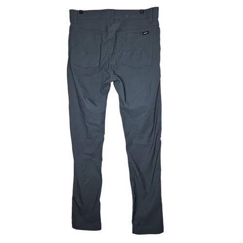 Prana Mens Slim Fit Pants 32x32 Recycled Nylon Blend Blue - Picture 2 of 8
