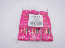 Pack of 3 Boye Aluminum Crochet Hook Set Sizes G6 To I9 3/Package 9Pcs. Total