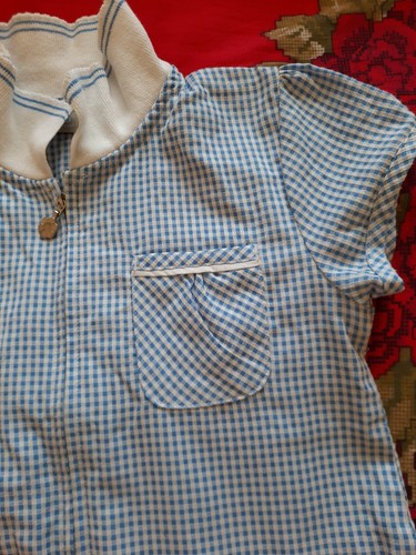 Girls Blue Gingham School Summer Dresses Size 9 yrs very good condition - Picture 3 of 6