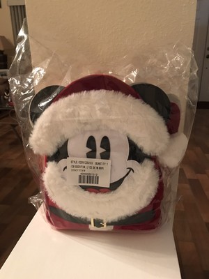 mickey mouse santa backpack
