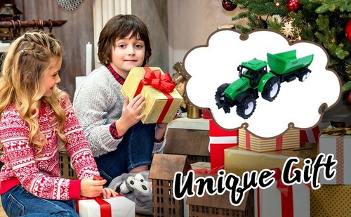 Kids Tractor Vehicle Toys Gifts for Birthday Christmas 8.3"X2.2"X2.2" J5 - Picture 5 of 5