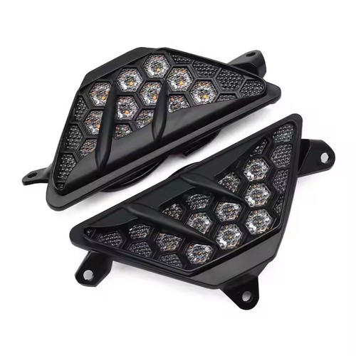 LED Front Turn Signal Light For Kawasaki 2016-2023 ZX6R For 2023-2024 ZX4RR ZX4R - Picture 8 of 14