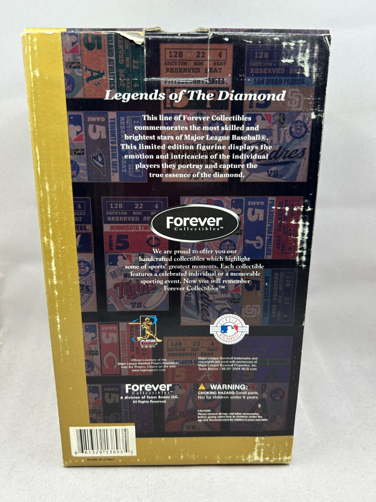 David Ortiz 2004 Boston Red Sox Bobblehead Forever Collectibles Ltd