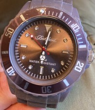 best secret Armbanduhr, unisex, braun 