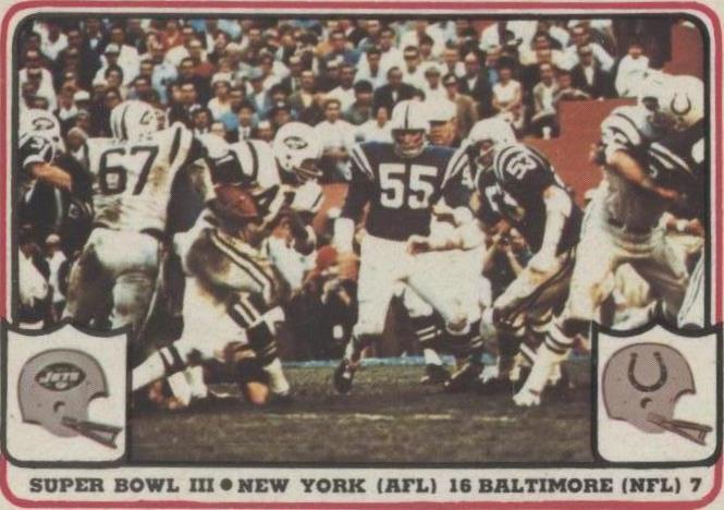 1976 Fleer Team Action Stickers Matt Snell #59 - 1 of 2