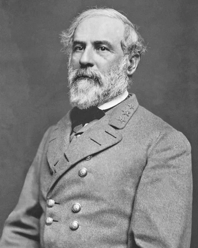 1863 Civil War General ROBERT E LEE Glossy 8x10 Photo Military Print Vintage