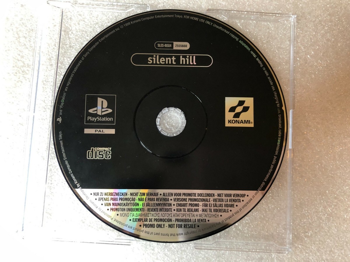 Video Game Silent Hill Ps1 Silent Hill PS1 PROMO RARE Sony