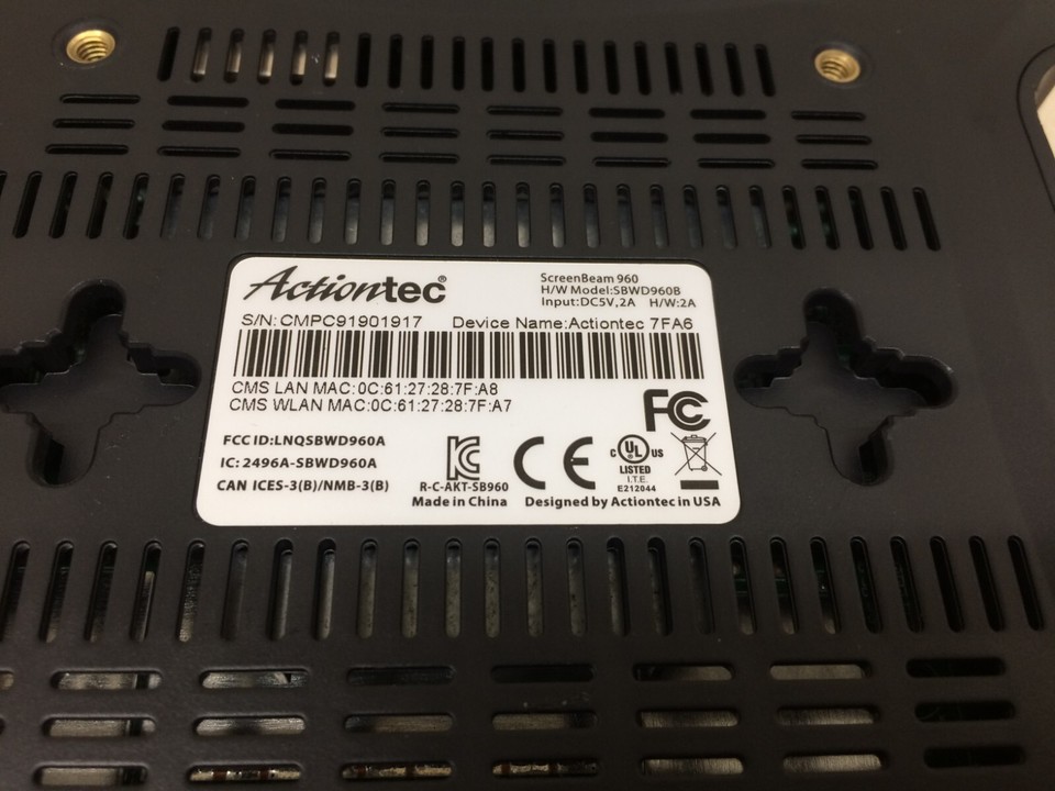 Picture of ActionTec SBWD960B ScreenBeam 960 Wireless Display Adapter Presentation ...