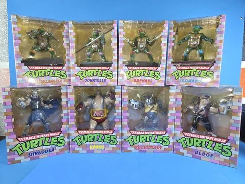 PCS Teenage Mutant Ninja Turtles Complete Statue Set 1/8 SCALE  NEW!