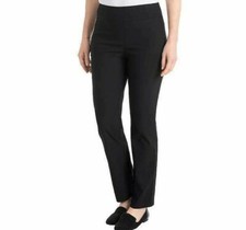 NWT Hilary Radley Women's Pull On Tummy Control Pants, Black Size S