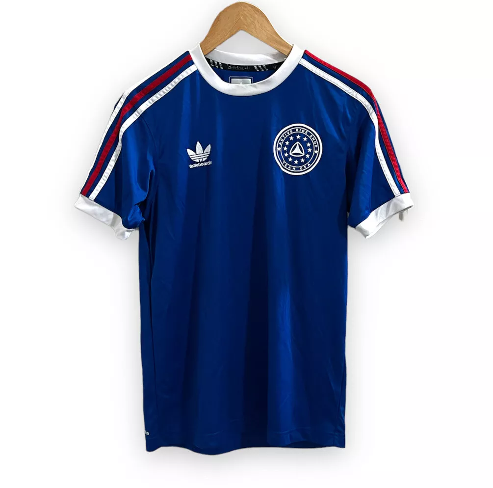 staan maatschappij Aanstellen ADIDAS X ACTIVE RIDE SHOP TEAM USA SKATEBOARDING JERSEY Small World Cup  Soccer | eBay