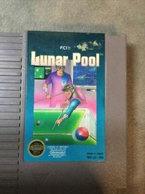 Lunar Pool (Nintendo NES, 1987) Genuine OEM Authentic