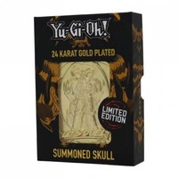 Yu-Gi-Oh! Fanattik Metal Card Metall Karte 24K Gold Plated Summoned Skull