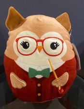 Squishmallow Jaydelle Owl 8  Inch Plush New With Tags NWT Back To School Squad