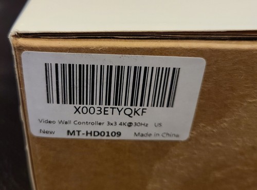 Controlador de video pared empalmador HDMI de 9 puertos MT-VIKI 3x3 9 canales 1080p - Imagen 21 de 23