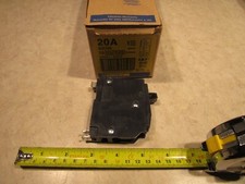 BOX OF 10 SQUARE D QO120 TYPE QO 1P 20A 120V CIRCUIT BREAKERS, Q0055