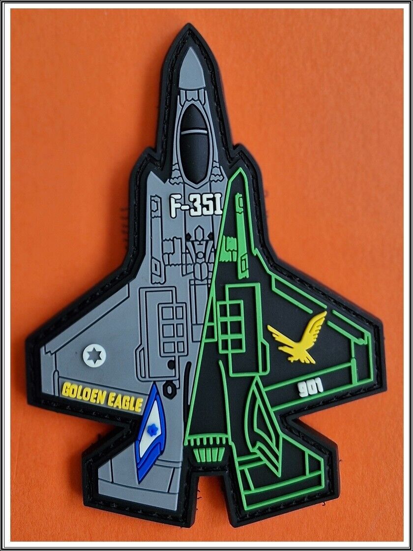 ISRAEL air force Golden Eagle 140 Squadron F35I ADIR pvc ISRAEL air force Golden Eagle 140 Squadron F35I ADIR pvc