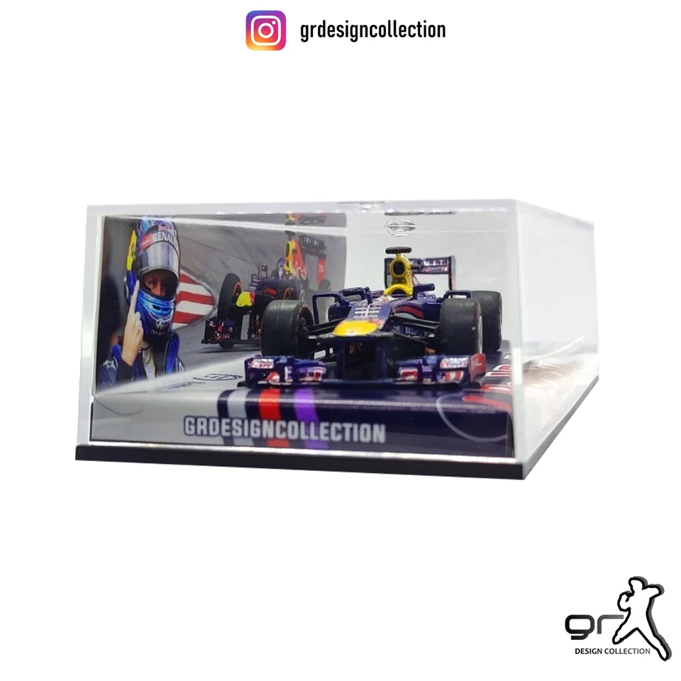 Sebastian Vettel - RedBull RB9 - F1 Winner Malaysian GP 2013 / Altaya IXO / 1:43 - Immagine 4 di 4