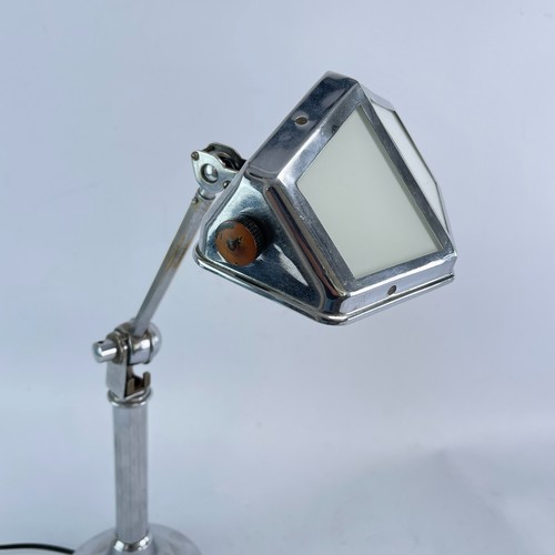 ART DECO Schreibtischlampe PIROUETT Modell Nizza Tischlampe, 1930er - Bild 3 von 6