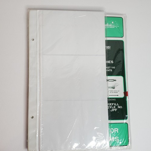 Pagineer ricarica album JPF-46 120 foto tascabile 110 4X6 2pk di 60ea - Foto 2 di 2
