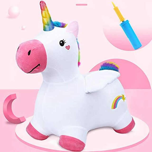 unicorn bouncy horse