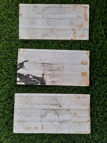 3 Antique Spacer Tiles. 6" x 3" stock item CC088 - Picture 5 of 6