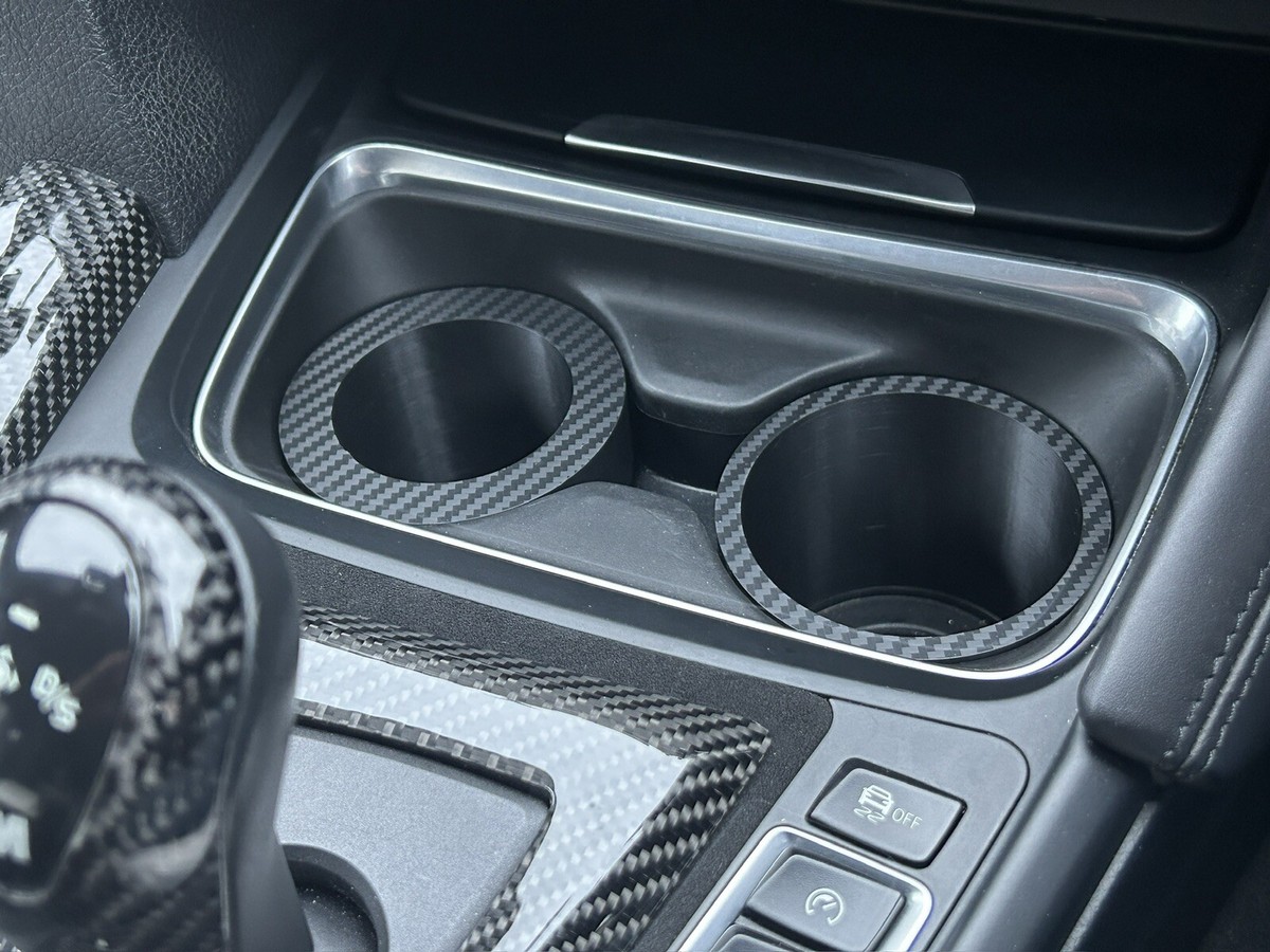 3D Printed Adapter Rings For Cup Holder - BMW F30 F31 F32 F33 F34 F35 F36 F82