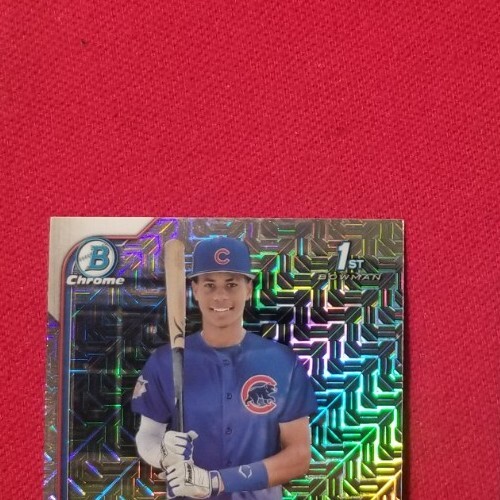 2022 Bowman Chrome Prospects Alexis Hernandez MOJO REFRACTOR 1ST BOWMAN #BCP-172 - Bild 3 von 6