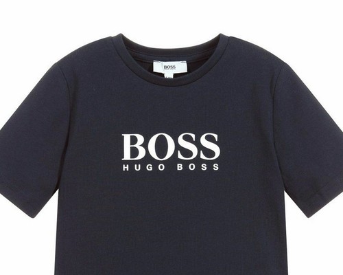HUGO BOSS Júnior 849 Camiseta Azul |