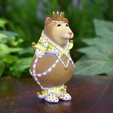 3.25” Mackenzie Childs Patience Brewster Mini Albert Bear Ornament 50123