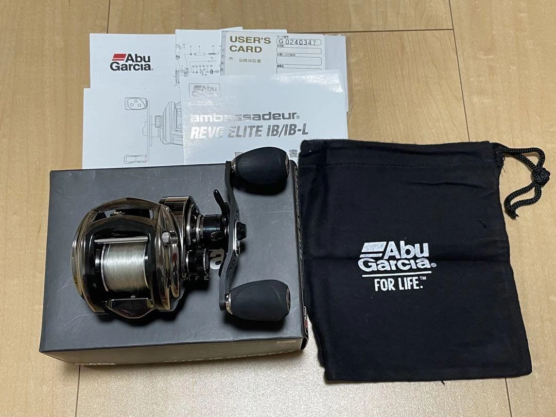 ABU garcia Revo Elite IB Rocket 9 right used good condition bait reel from JP