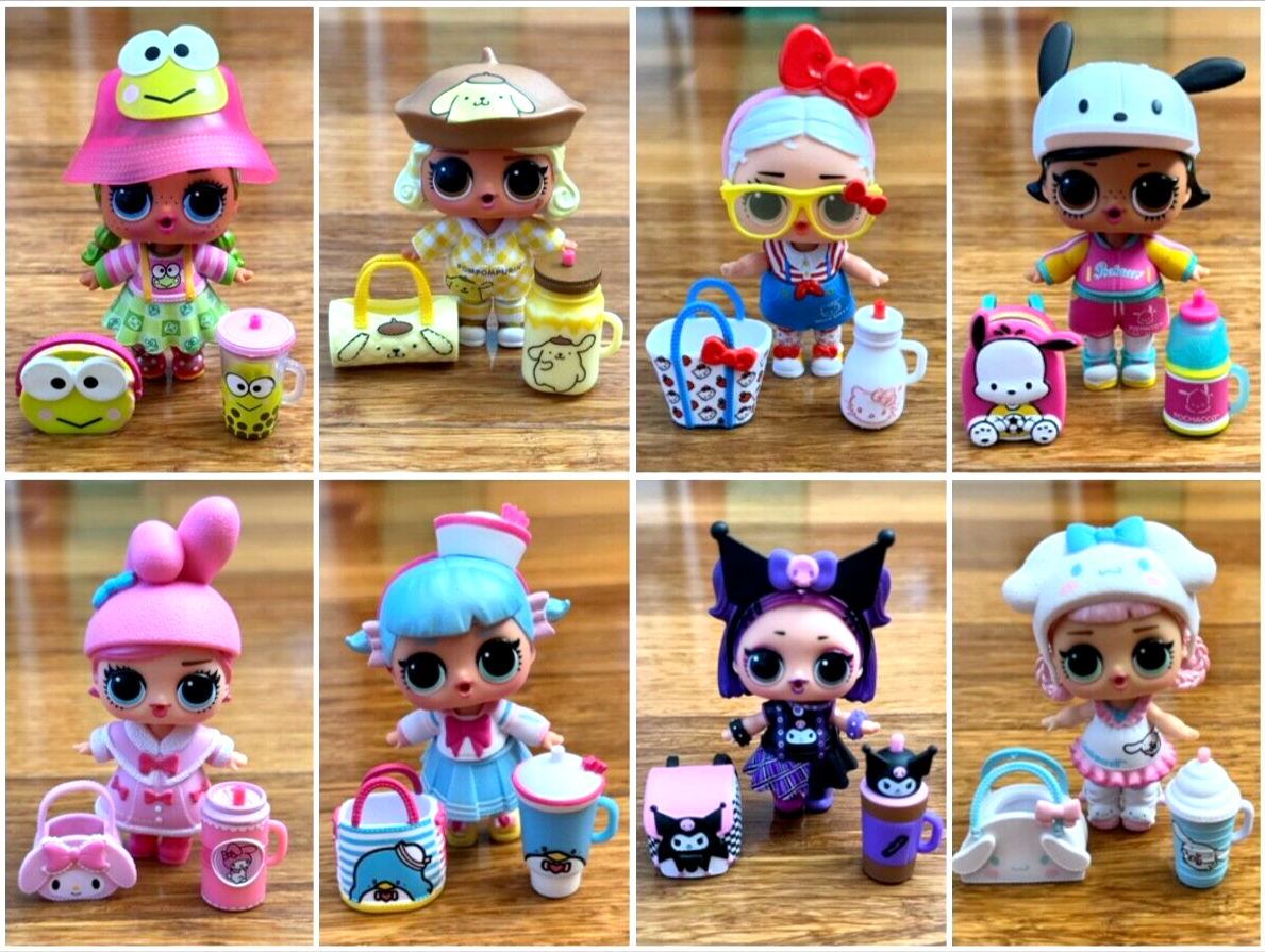 Hello Kitty Friends x LOL Dolls Collection To Choose From