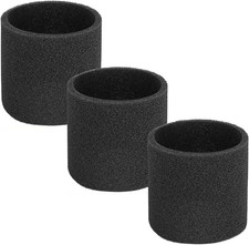 Shop Vac 90585 Foam Filter Replacements - 3 Pack for Wet Dry Vacuum Cleaner, Fit