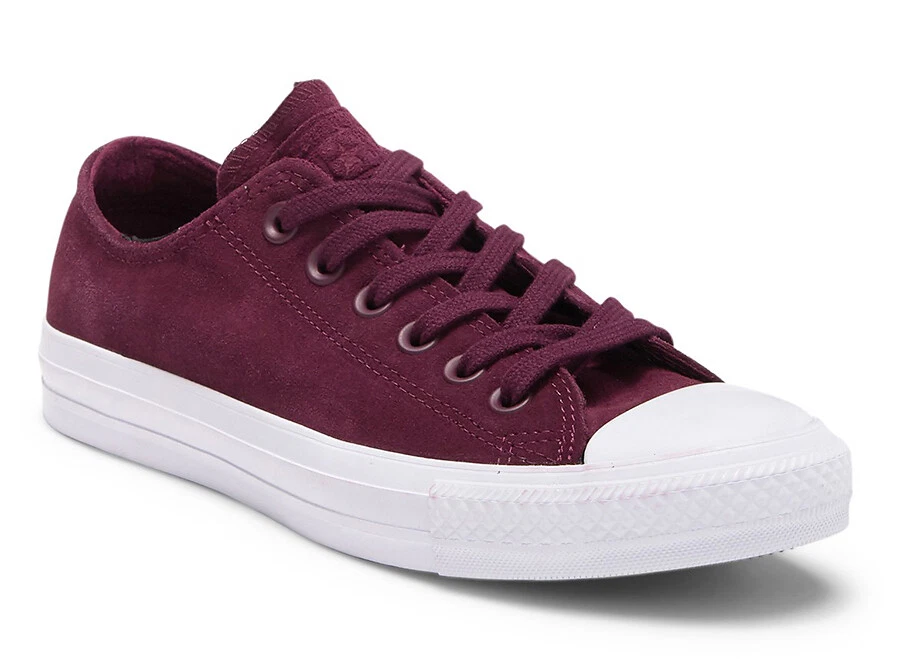 Nuove con scatola Scarpe da sneaker da donna Converse Chuck Taylor All Star peluche pelle scamosciata bue