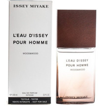 Tester Men ISSEY MIYAKE WOOD WOOD Issey Miyake 3.4/3.3 OZ New Box