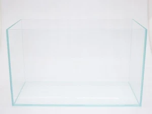 7 Gallons Glass Fish Tank 5 Pieces of Ultra-clear Glass 8mm Glass Thickness