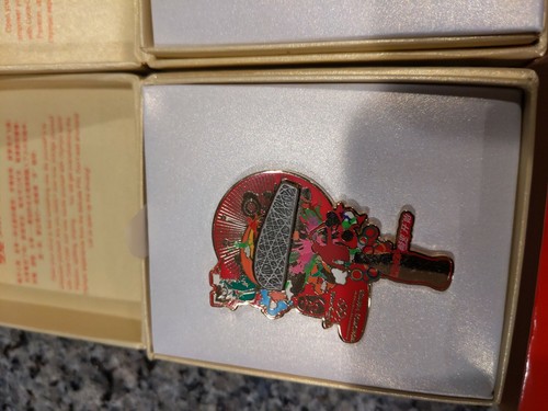 Coca-Cola 2008 Beijing Olympic pin,Art, China, Sports, bottle,coke,box,red - Picture 4 of 7