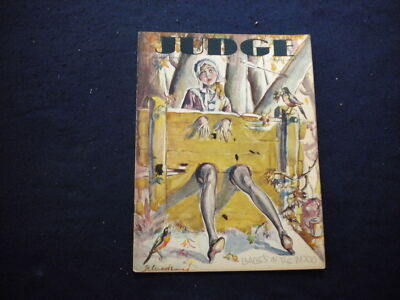 1929 NOVEMBER 30 JUDGE MAGAZINE - BABE'S IN THE WOOD - B 438B